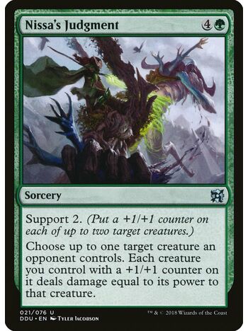 Nissa's Judgment