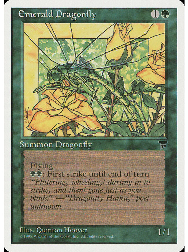 Emerald Dragonfly