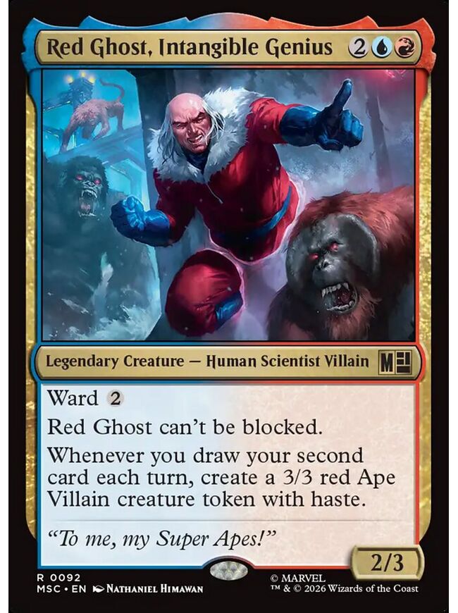 Red Ghost, Intangible Genius