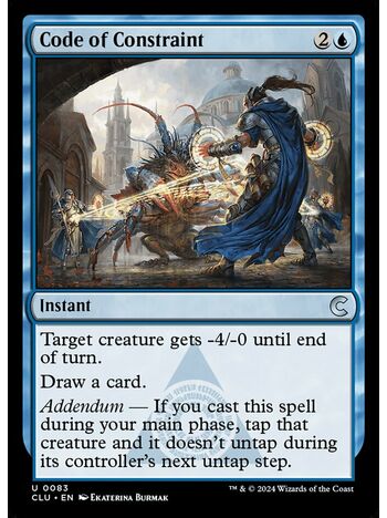 Code of Constraint