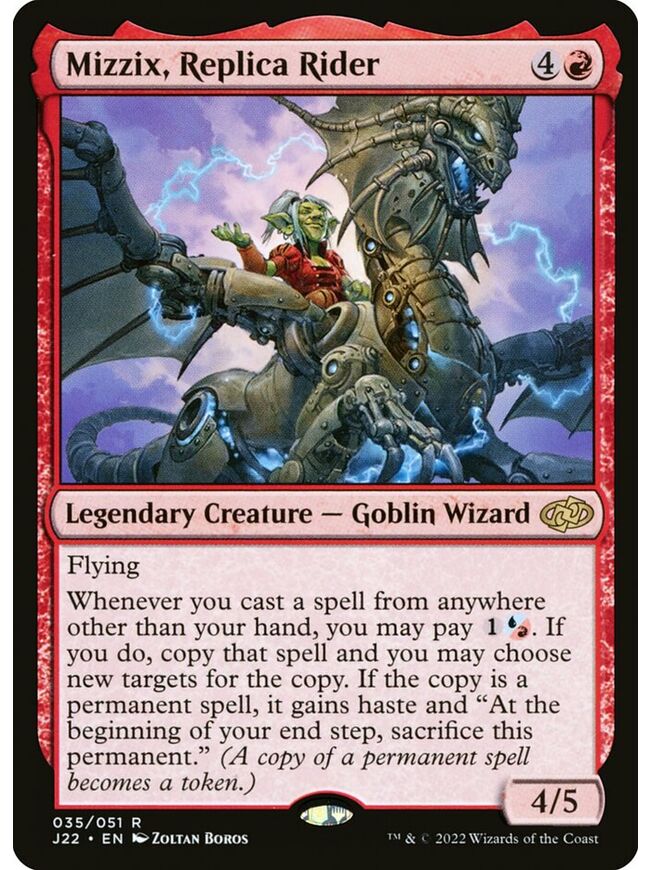 Mizzix, Replica Rider