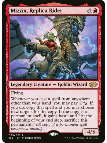 Mizzix, Replica Rider