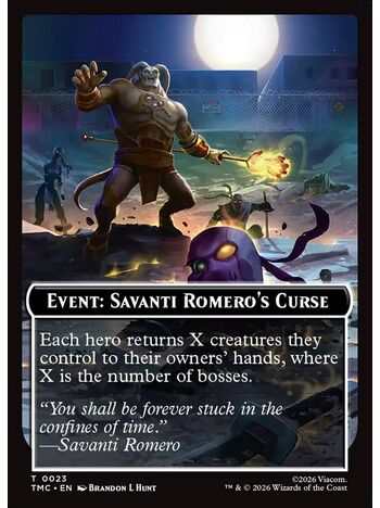 Event: Savanti Romero's Curse Token