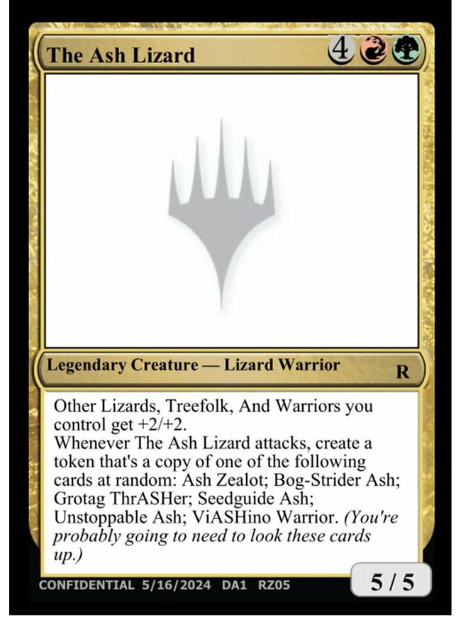The Ash Lizard
