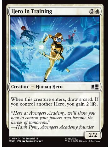 Hero in Training