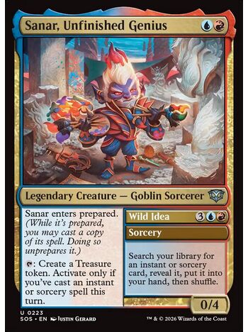 Sanar, Unfinished Genius // Wild Idea