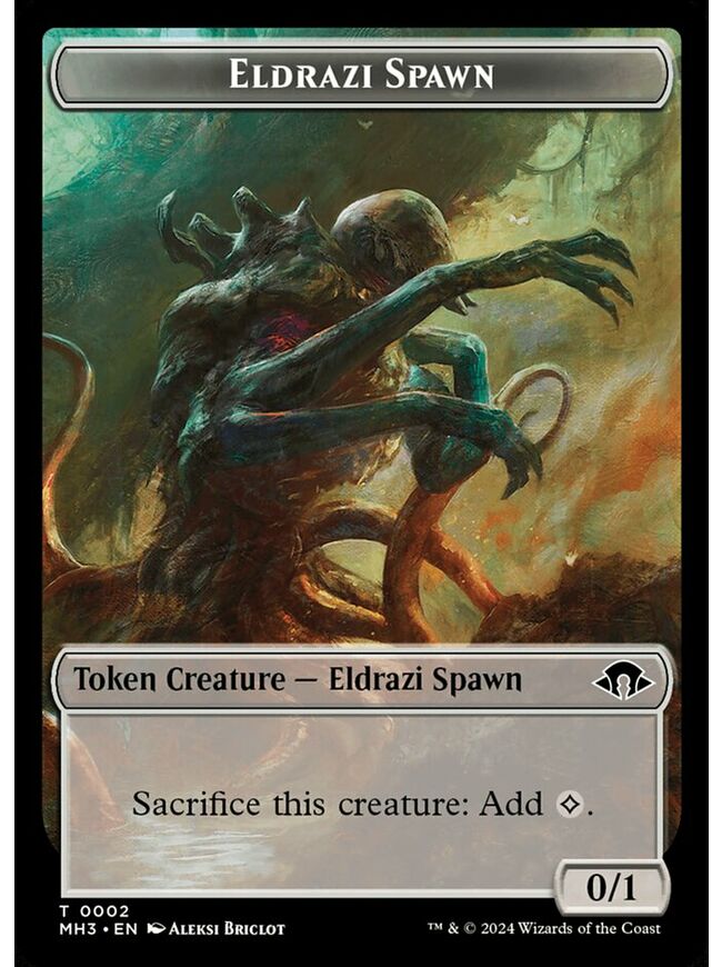 Eldrazi Spawn Token