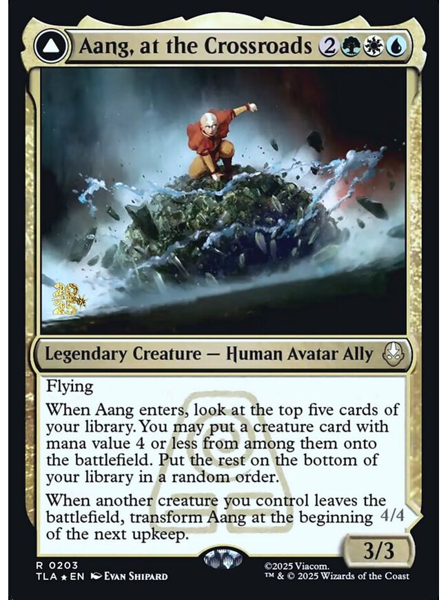 Aang, at the Crossroads // Aang, Destined Savior