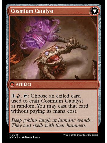 Ore-Rich Stalactite // Cosmium Catalyst