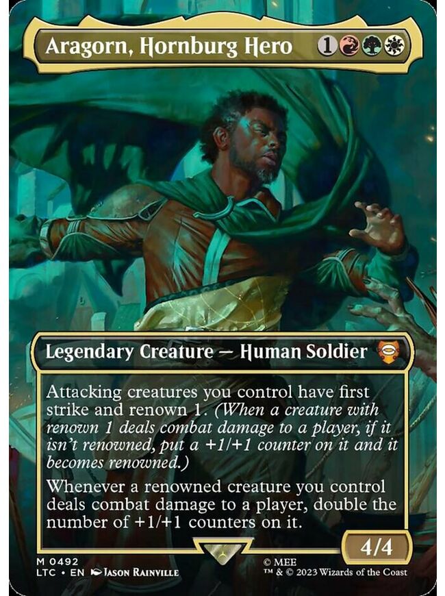 Aragorn, Hornburg Hero