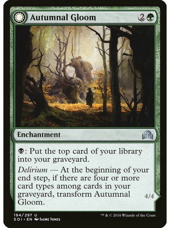 Autumnal Gloom // Ancient of the Equinox