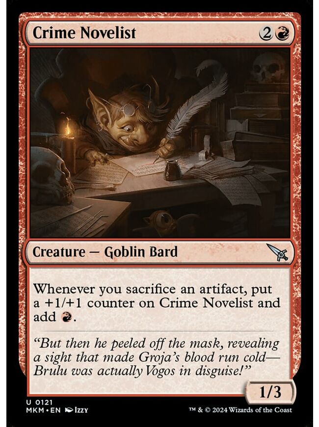 Crime Novelist