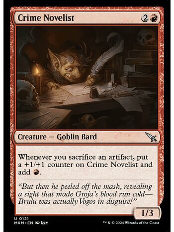 Crime Novelist