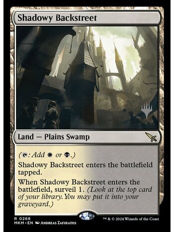 Shadowy Backstreet