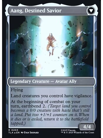 Aang, at the Crossroads // Aang, Destined Savior