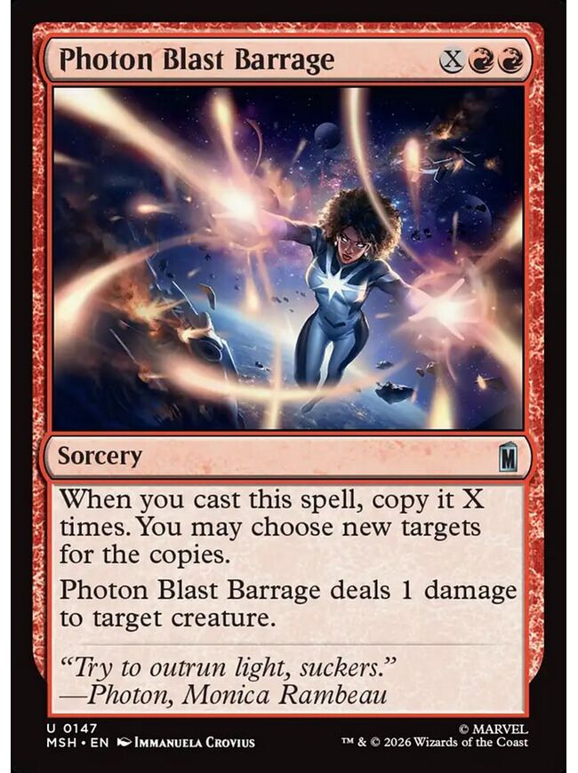 Photon Blast Barrage