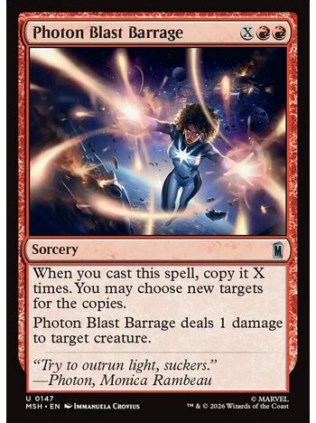 Photon Blast Barrage