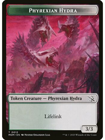 Phyrexian Hydra Token (Lifelink)