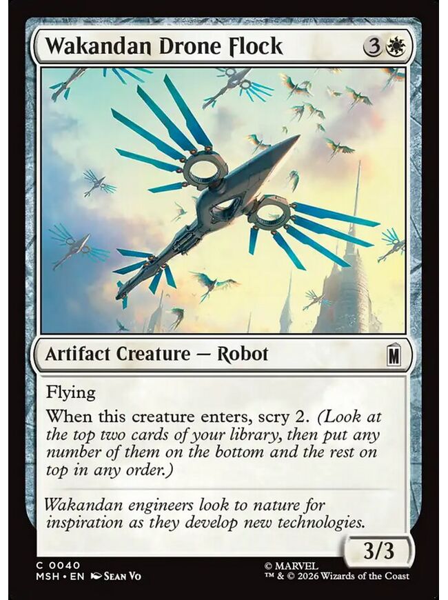 Wakandan Drone Flock