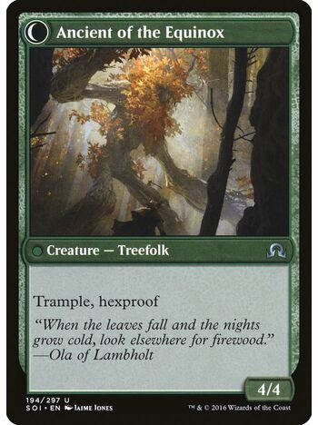 Autumnal Gloom // Ancient of the Equinox