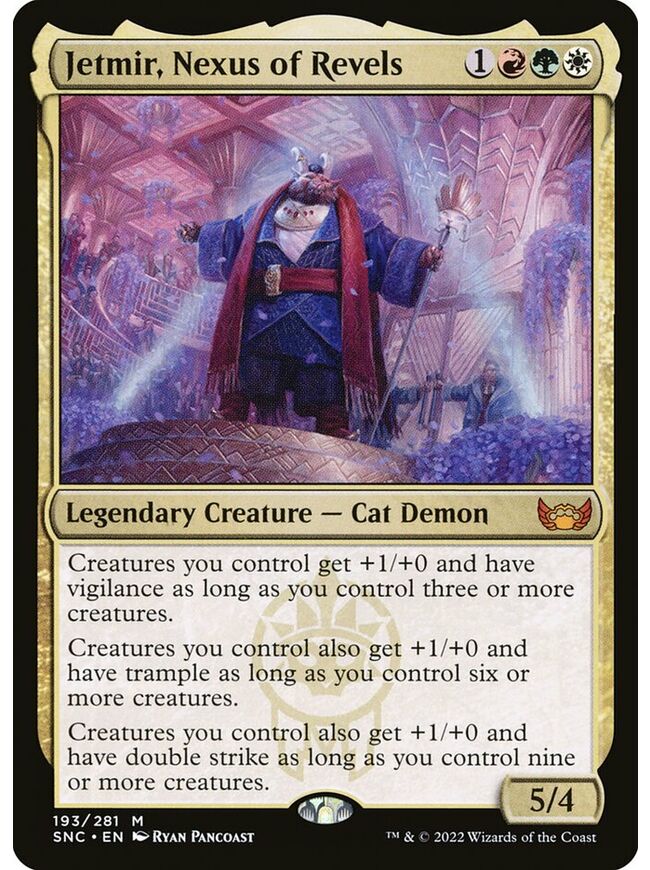 Jetmir, Nexus of Revels