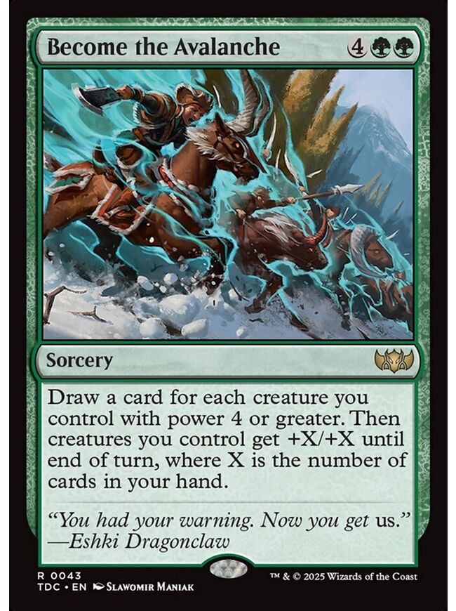 Become the Avalanche