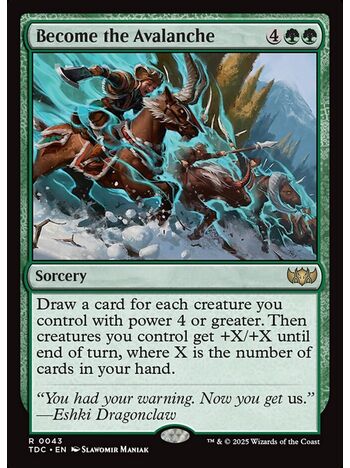 Become the Avalanche