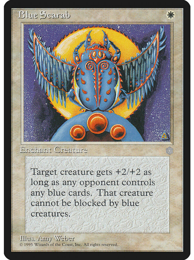 Blue Scarab