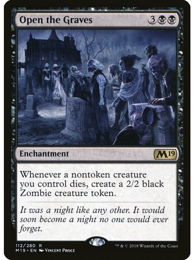 Open the Graves