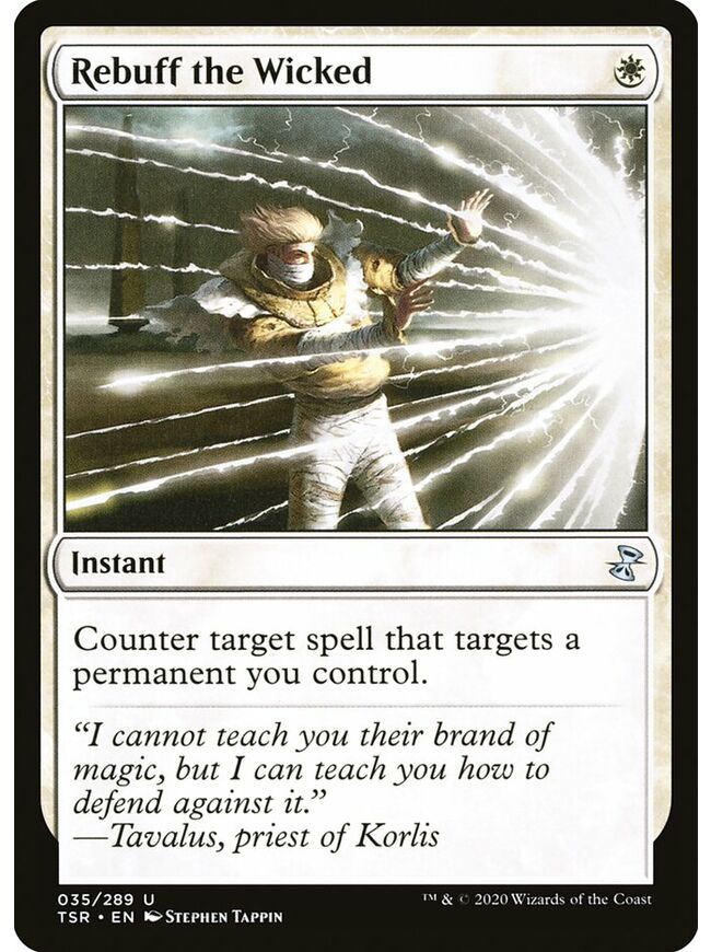 Rebuff the Wicked