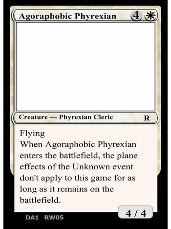 Agoraphobic Phyrexian