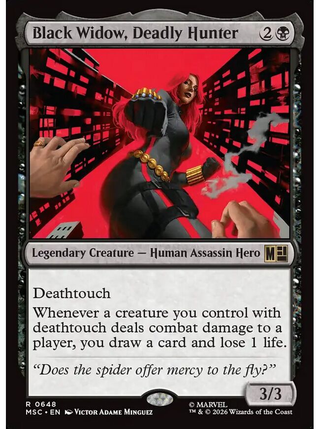 Black Widow, Deadly Hunter