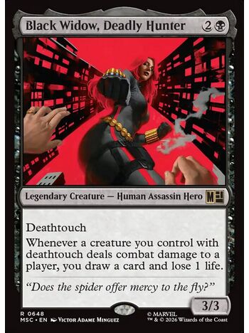 Black Widow, Deadly Hunter
