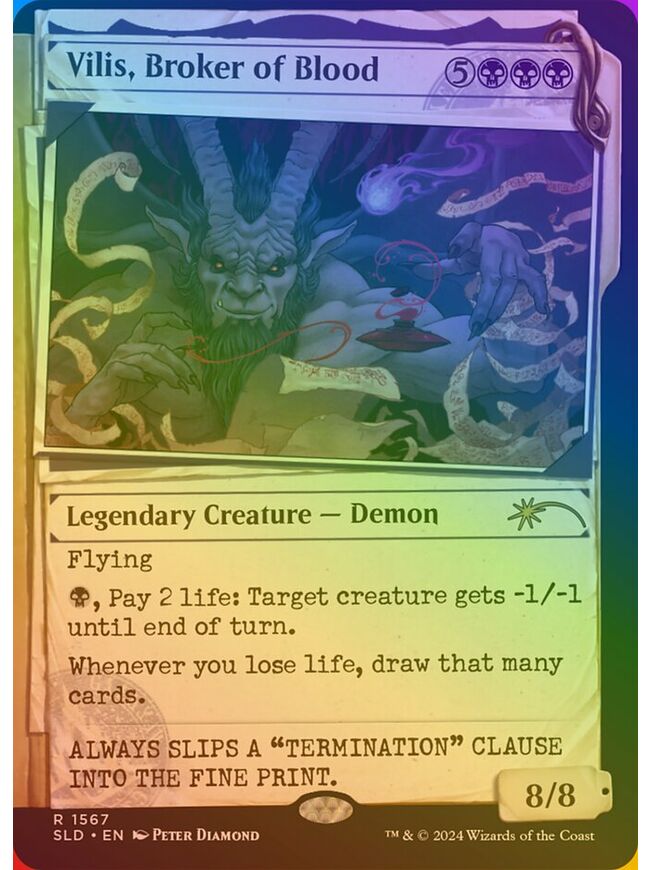 Vilis, Broker of Blood