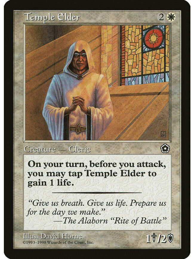 Temple Elder