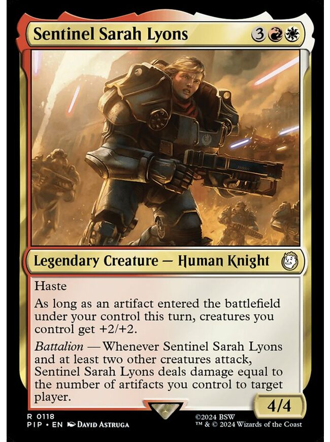 Sentinel Sarah Lyons