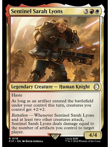 Sentinel Sarah Lyons