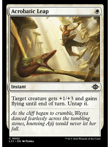 Acrobatic Leap
