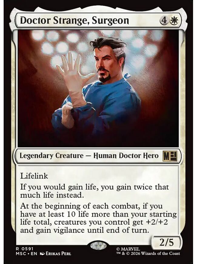 Doctor Strange, Surgeon