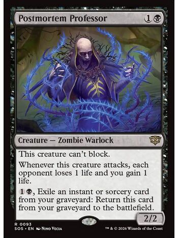 Postmortem Professor