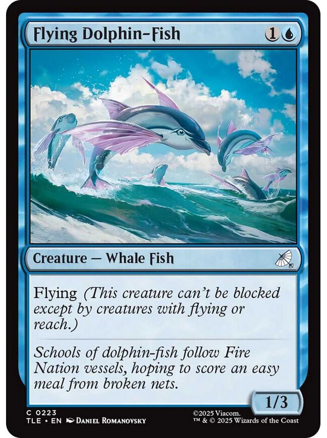 Flying Dolphin-Fish