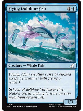 Flying Dolphin-Fish