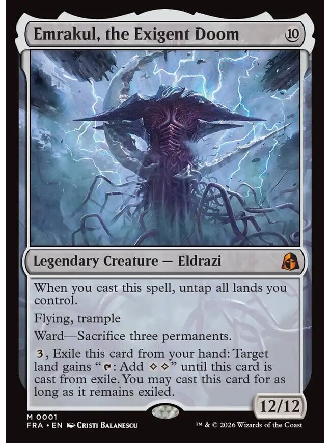Emrakul, the Exigent Doom