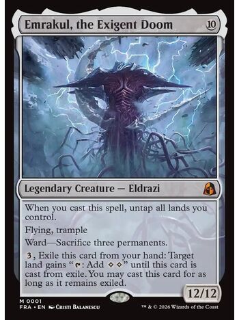 Emrakul, the Exigent Doom