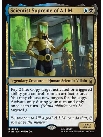 Scientist Supreme of A.I.M.