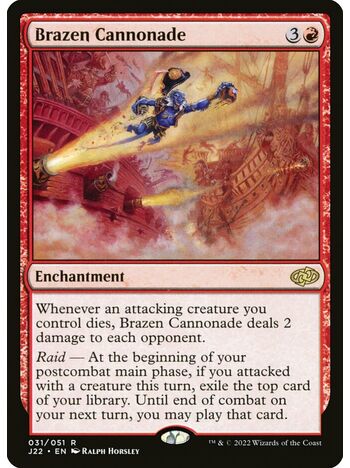 Brazen Cannonade