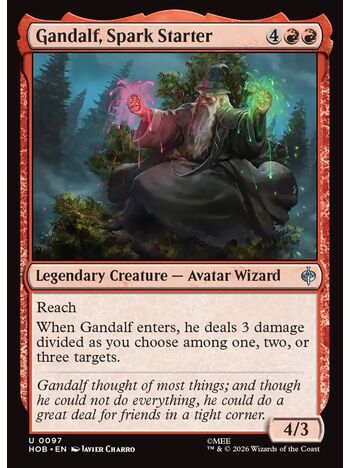Gandalf, Spark Starter
