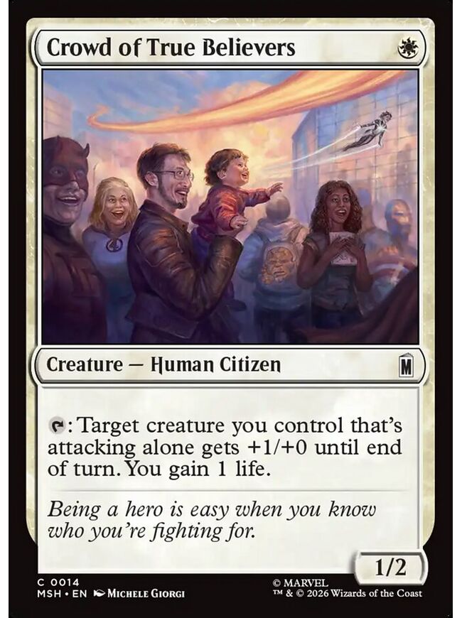 Crowd of True Believers