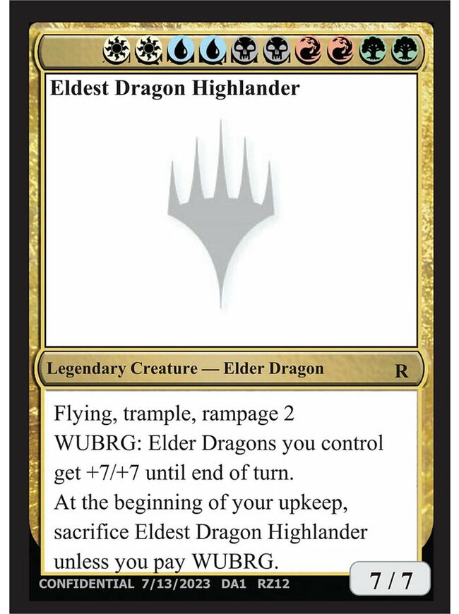 Eldest Dragon Highlander