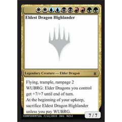 Eldest Dragon Highlander